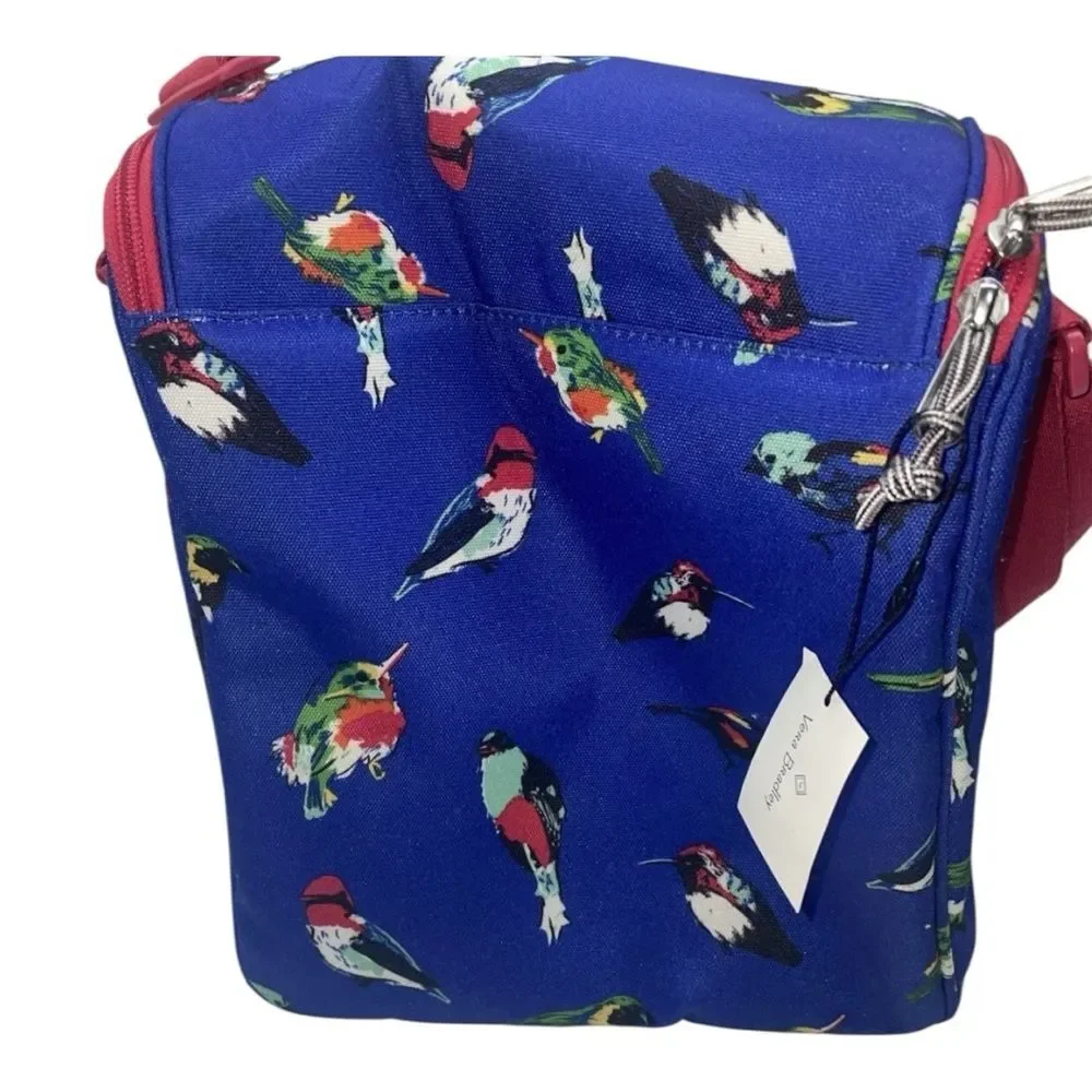 Vera Bradley Blue Bag with Colorful Bird Design